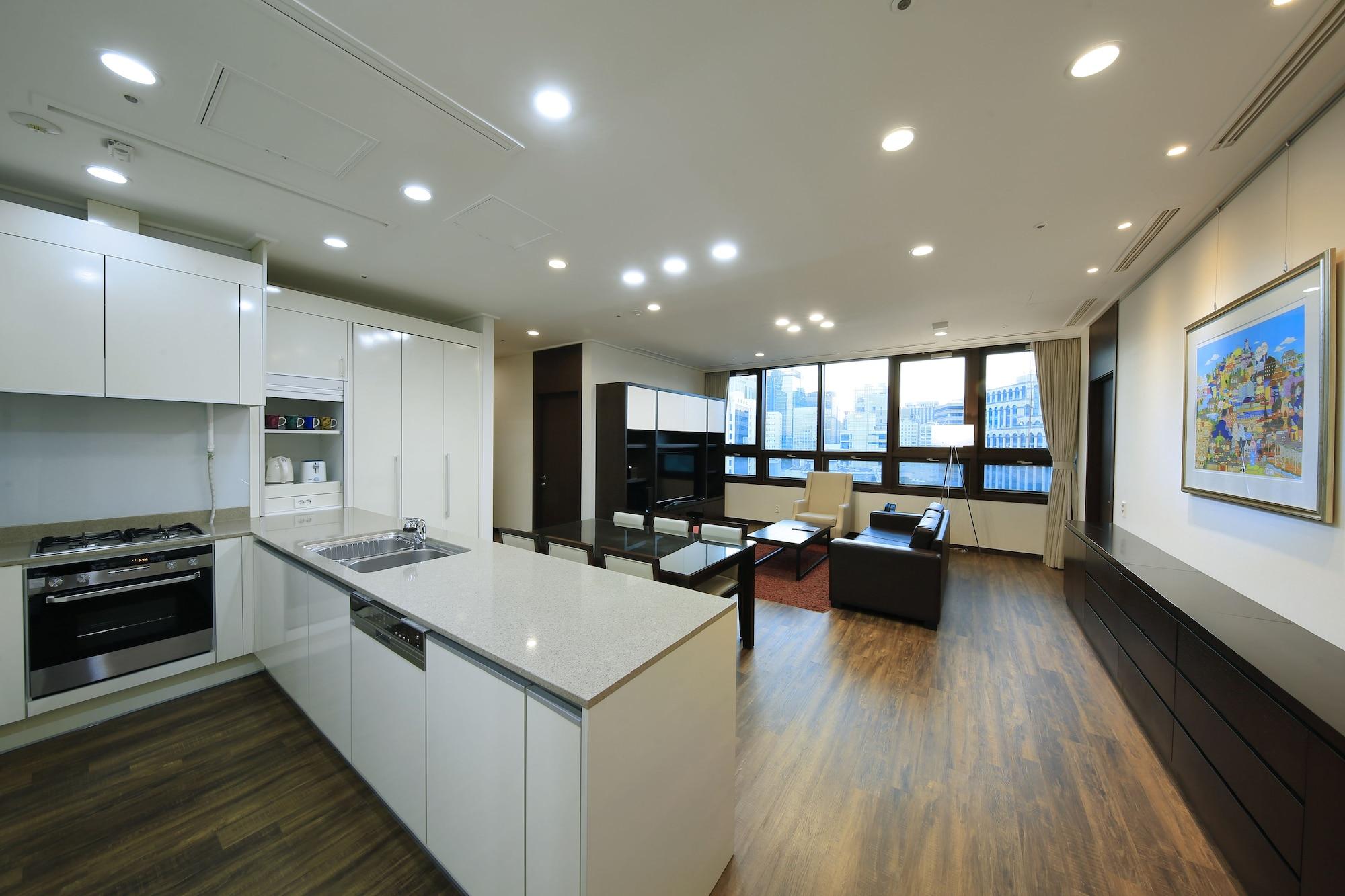 โอราไก อินซาดง สวีท Aparthotel โซล ภายนอก รูปภาพ