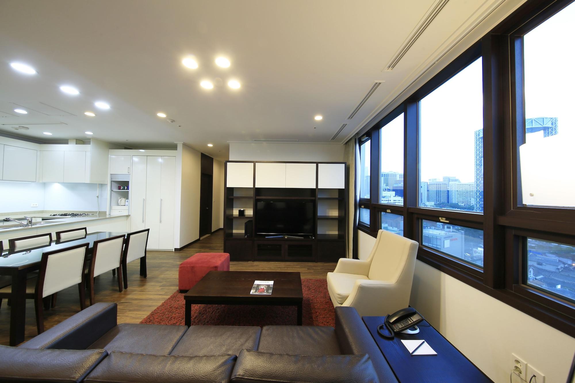 โอราไก อินซาดง สวีท Aparthotel โซล ภายนอก รูปภาพ